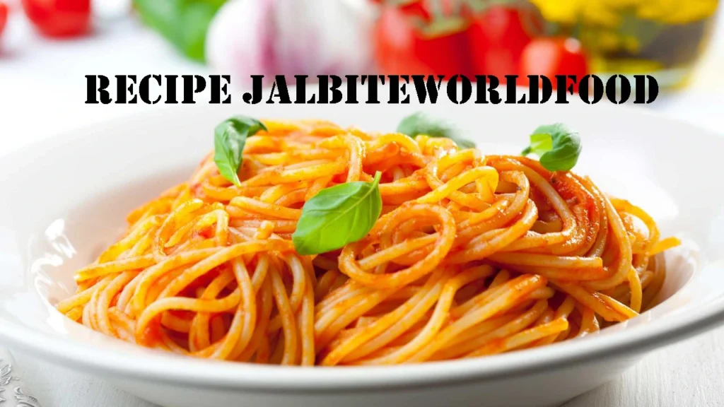 Recipe Jalbiteworldfood