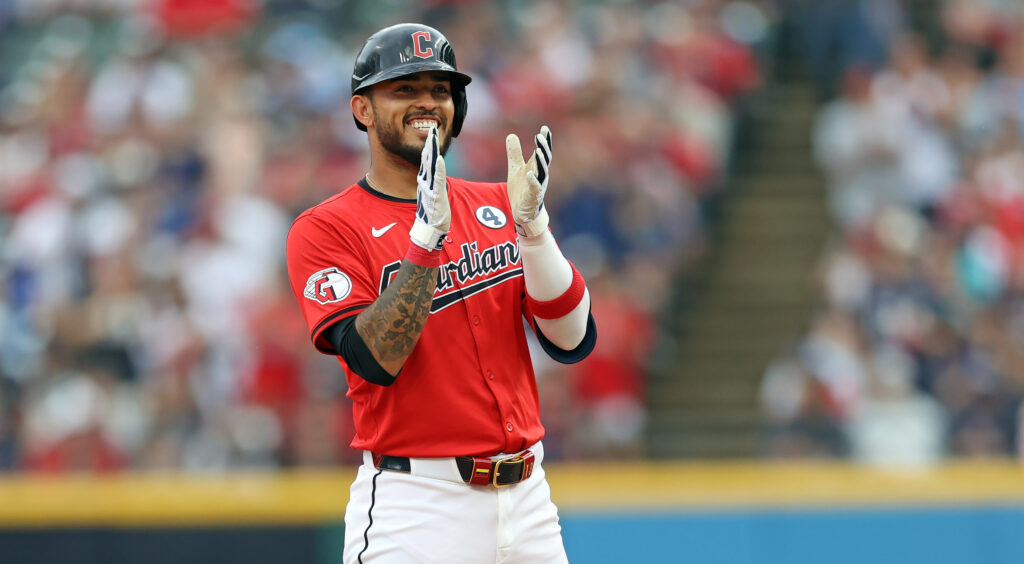 Gabriel Arias Outfield Practice