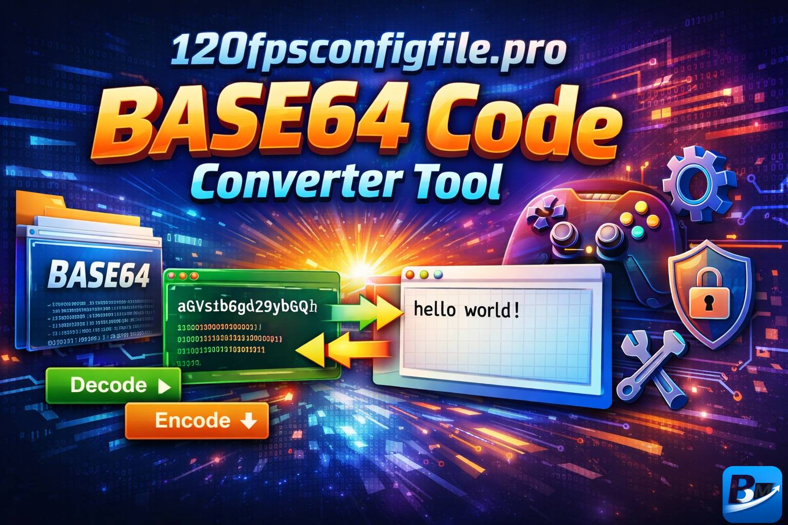 120fpsconfigfile.pro BASE64 Code Converter Tool​