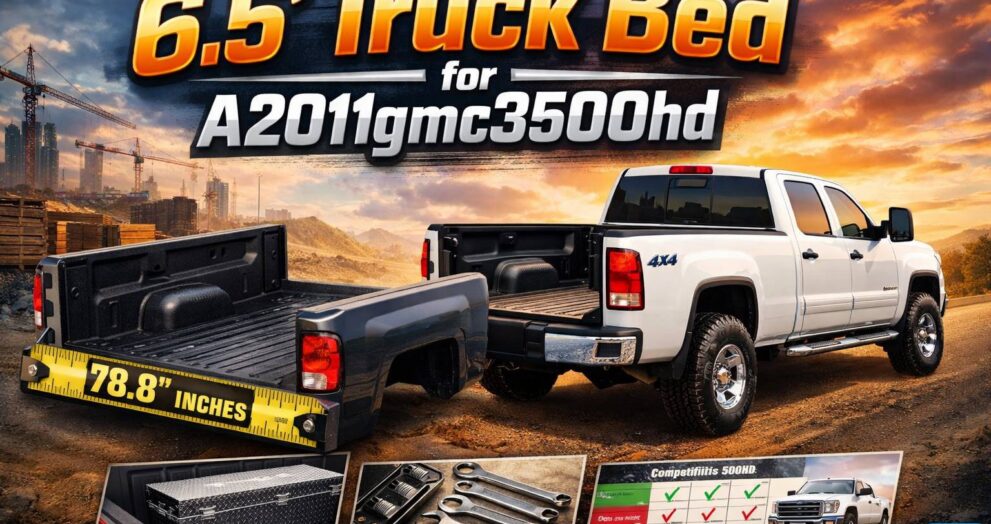 6.5’ Truck Bed for A2011gmc3500hd