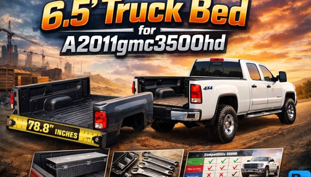 6.5’ Truck Bed for A2011gmc3500hd