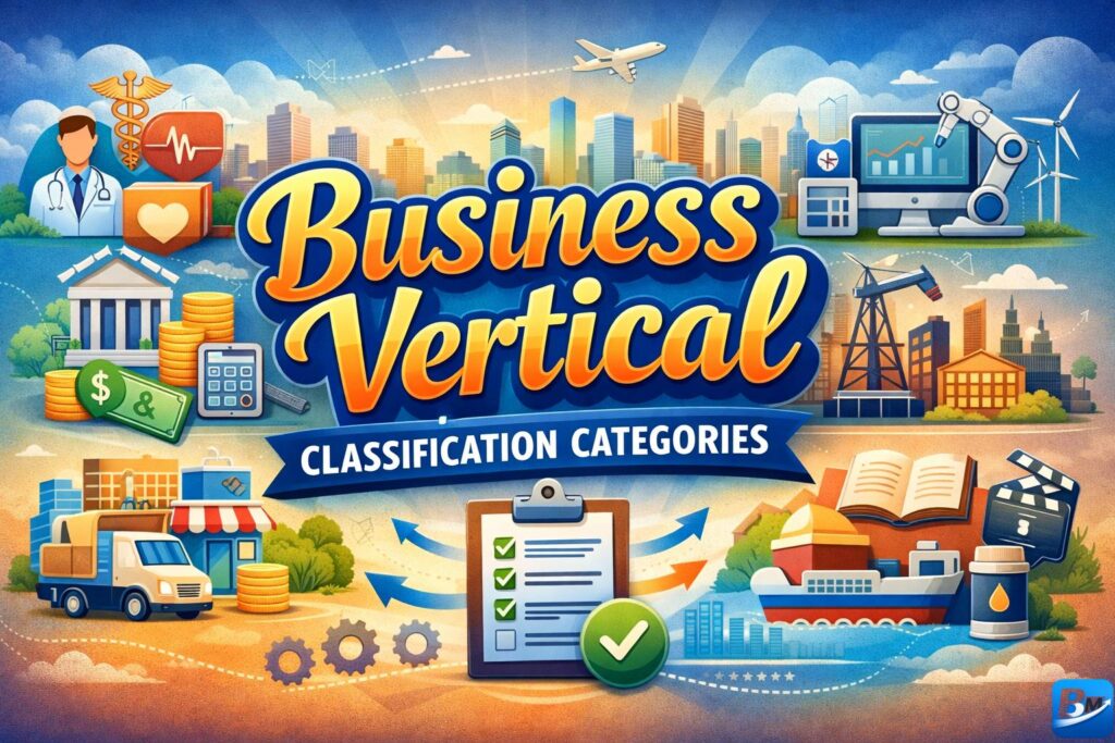 Business Vertical Classification Categories