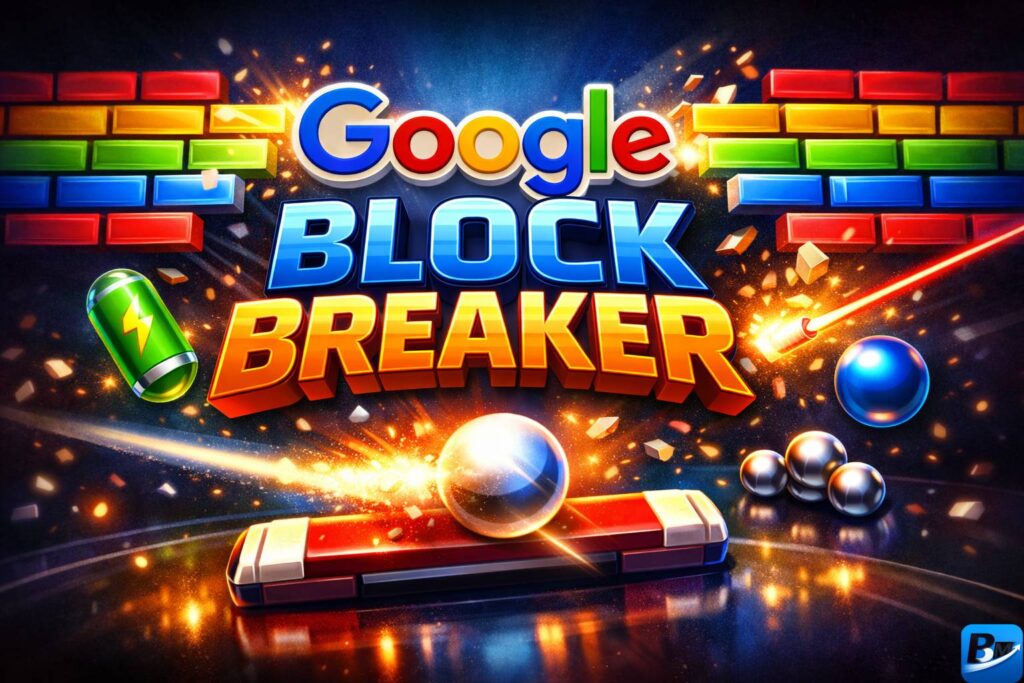 Google Block Breaker