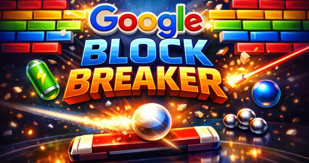 Google Block Breaker
