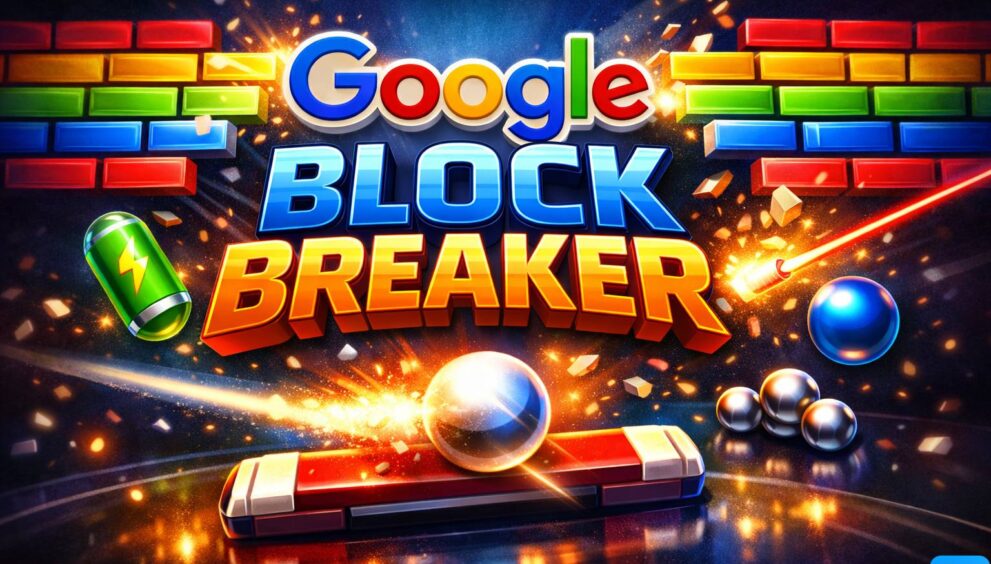 Google Block Breaker