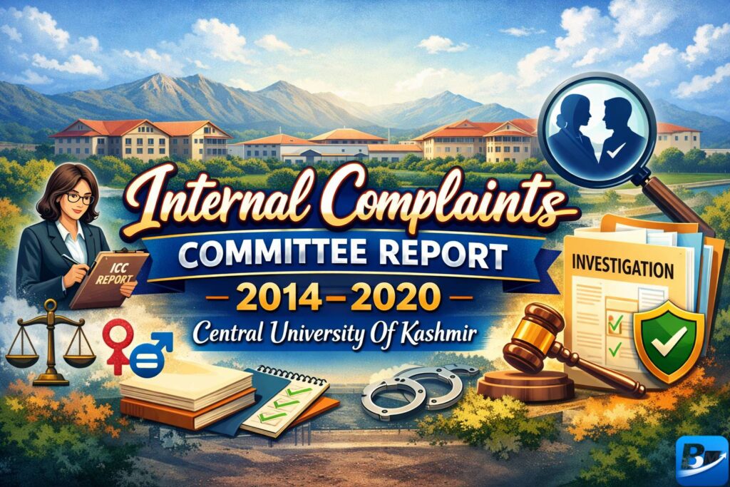 Internal+Complaints+Committee+Report+2014-2020+Central+University+Of+Kashmir