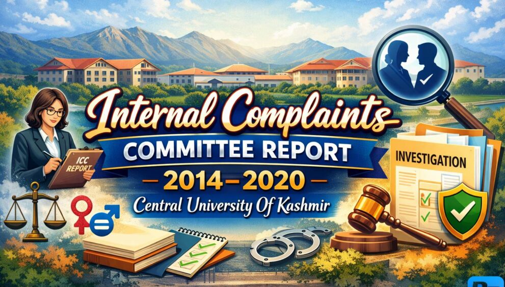 Internal+Complaints+Committee+Report+2014-2020+Central+University+Of+Kashmir