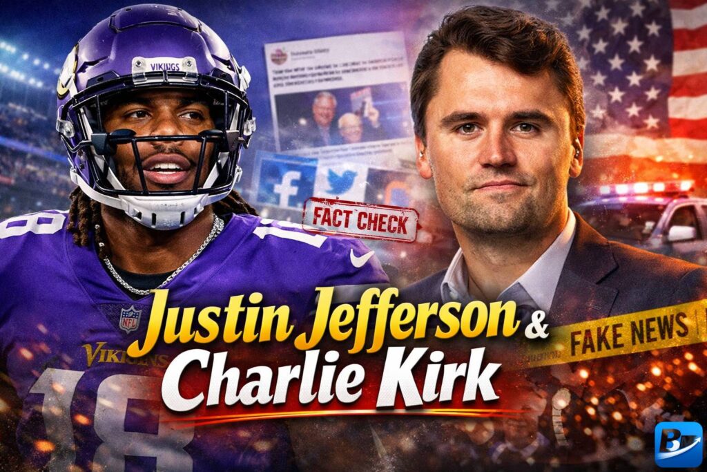 Justin Jefferson Charlie Kirk