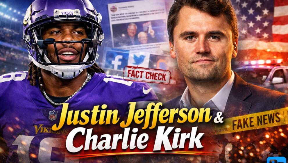Justin Jefferson Charlie Kirk