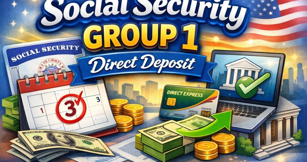 Social Security Group 1 Direct Deposit