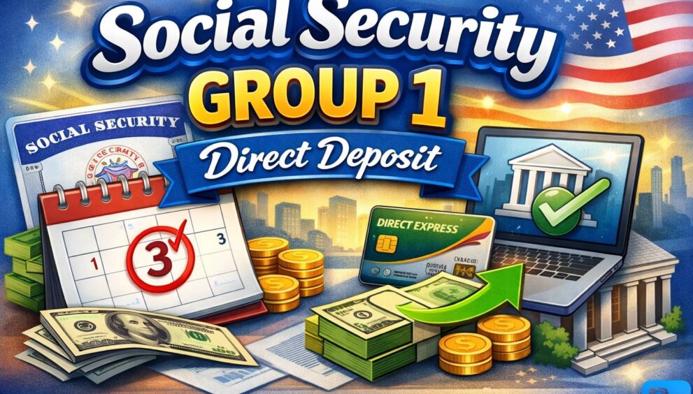 Social Security Group 1 Direct Deposit