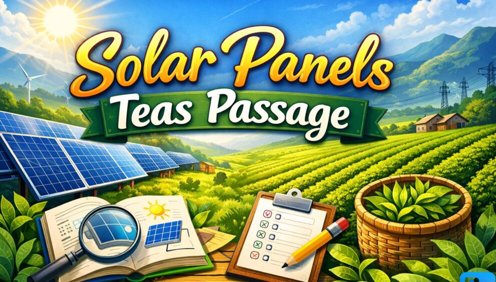 Solar Panels Teas Passage