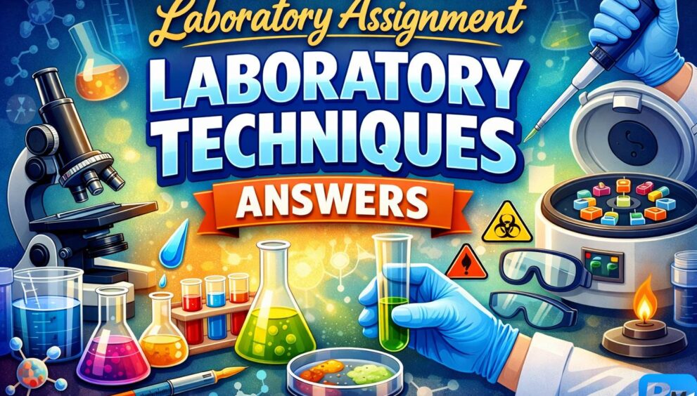 Laboratory Assignment Laboratory Techniques Answers
