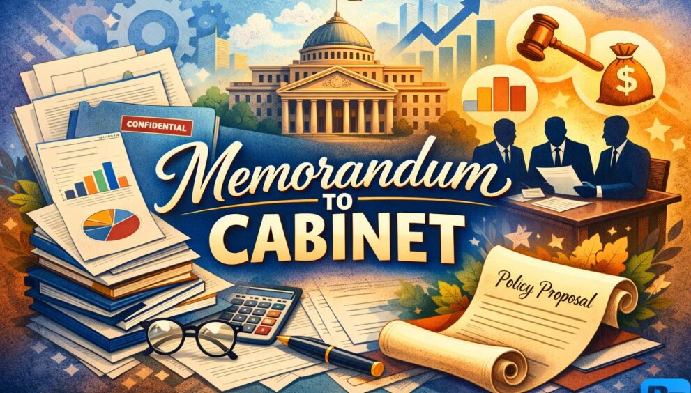 Memorandum to Cabinet